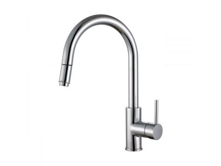 The Alveus Delos tap is functional with 360° rotation and a pull-out feature. This tap is available in five colour finishes.