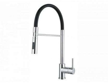 The Lyra S Tap in Chrome is a functional kitchen tap that suits most kitchens with its simple, understated design.