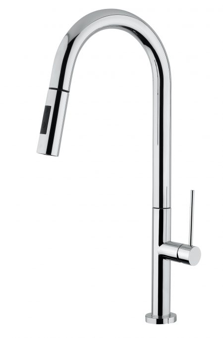 The Slim D 30 tap from Armando Vicario completes kitchens with its sleek and simple, practical, modern design.